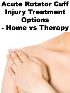 Rotator Cuff Injury Treatment